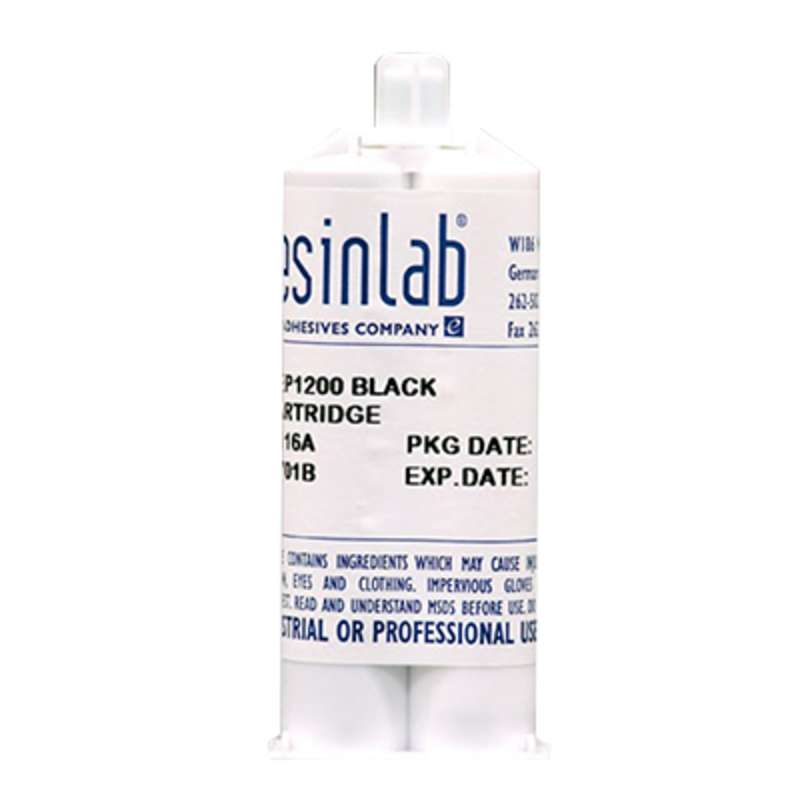 Resinlab EP1200 Epoxy Encapsulant, 50 mL, Cartridge, Black